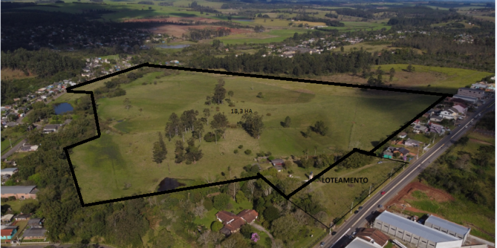 DEMARCAÇÃO DOS 18,3 HA.
