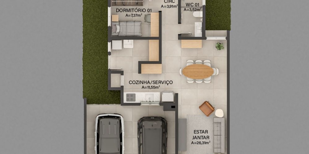 Planta humanizada
